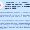 Comunicado de la JOC de Venezuela