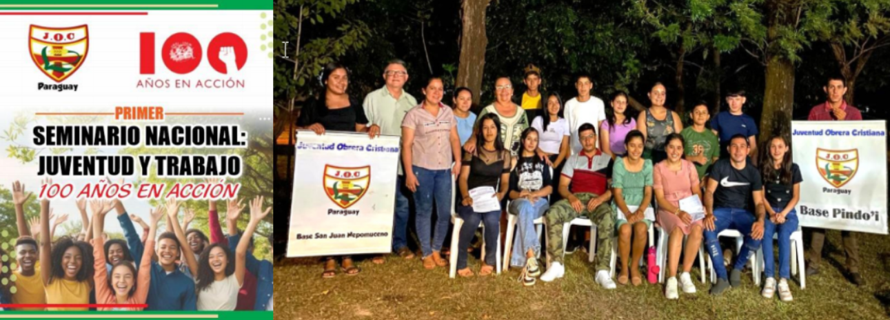 JOC Paraguay rumbo al centenario de la JOC: Seminario…